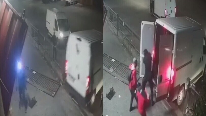 Il colpo al magazzino è un film: la rapina con auto e furgoni diventa virale