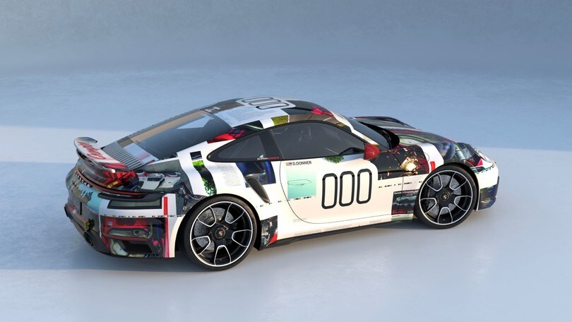 Porsche 911 Turbo S "Print isn't dead" per la Pikes Peak 2022