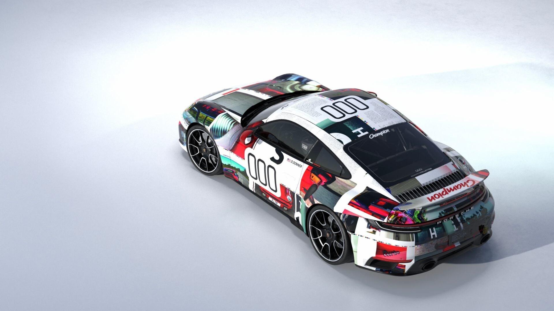 Porsche 911 Turbo S "Print isn't dead" per la Pikes Peak 2022