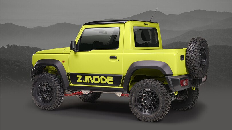Jimny Z.Mode, il fuoristrada Suzuki in versione limitata pick-up