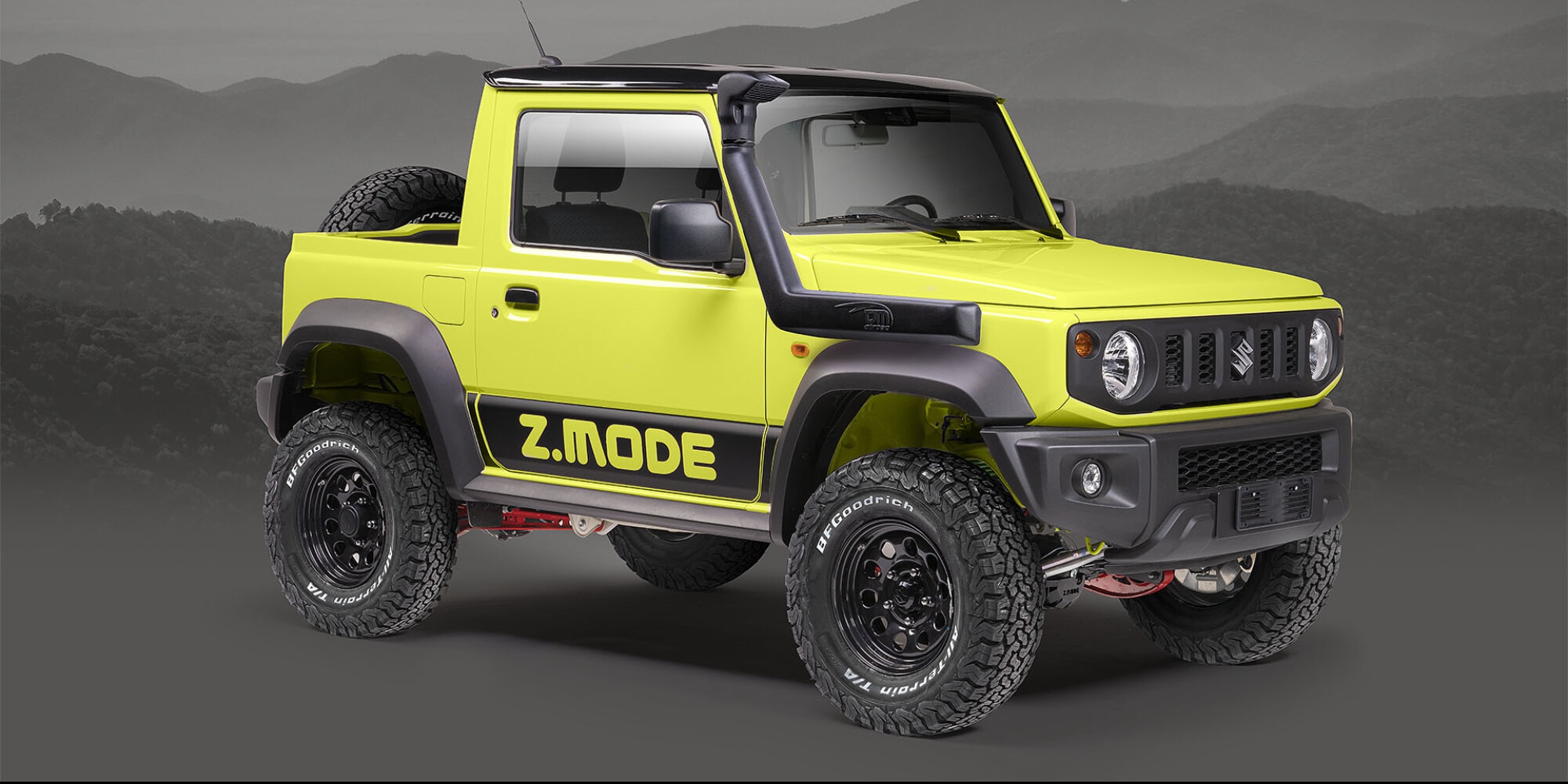 Jimny Z.Mode Next, il fuoristrada Suzuki in versione limitata pick-up