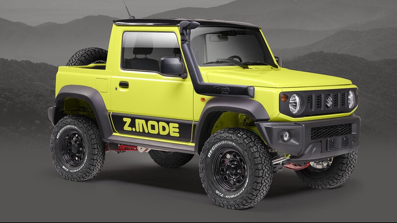 Jimny Z.Mode Next, il fuoristrada Suzuki in versione limitata pick-up