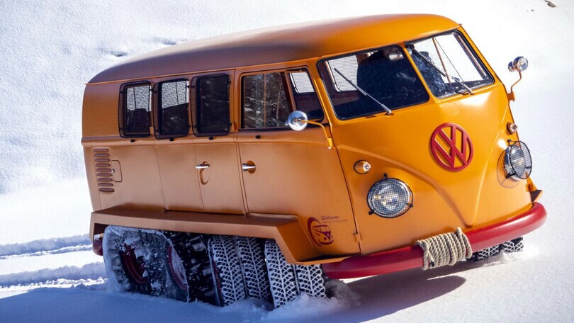 Bulli Half Track Fox, restaurato il Volkswagen Bulli cingolato