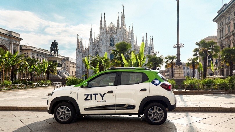 Zity by Mobilize arriva a Milano con un nuovo servizio sharing