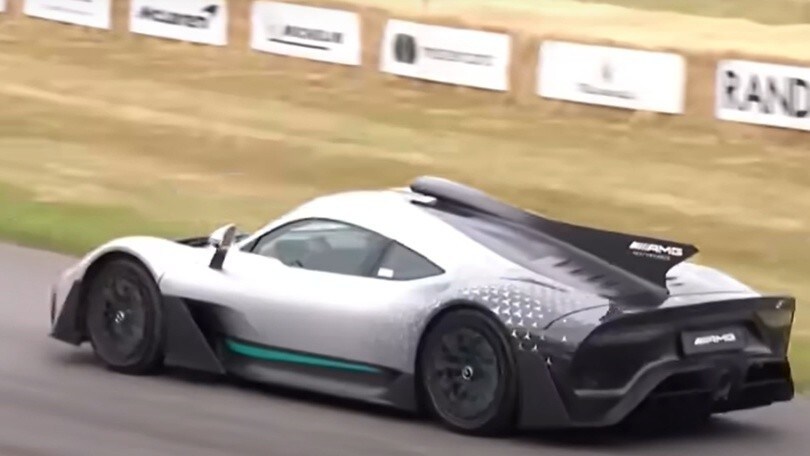 Mercedes-AMG One: in azione al Festival of Speed