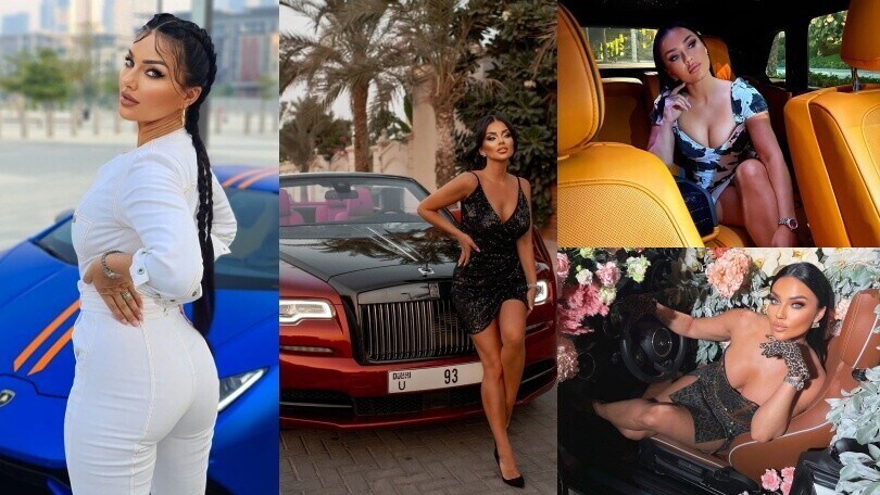 Kasia, la "regina delle supercar" che incanta Dubai con le sue curve sexy