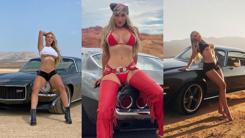 Laura, tra curve bollenti e vecchie Chevrolet