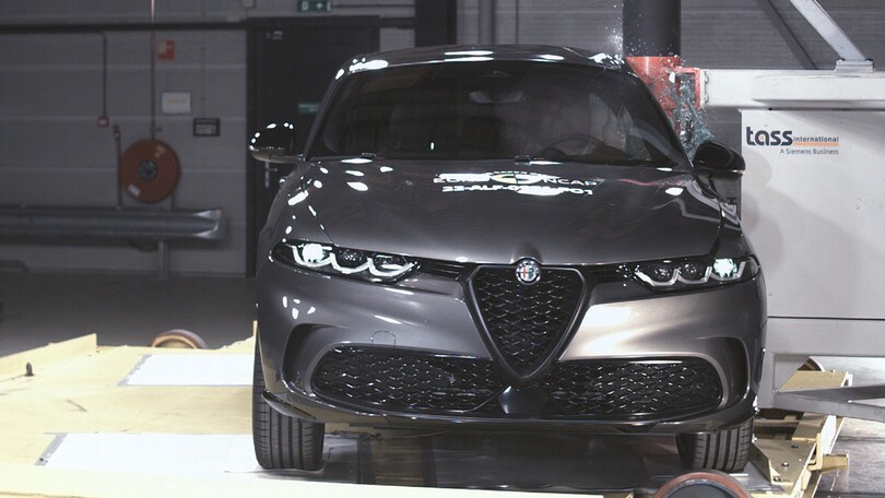 Alfa Romeo, il crash test della Tonale