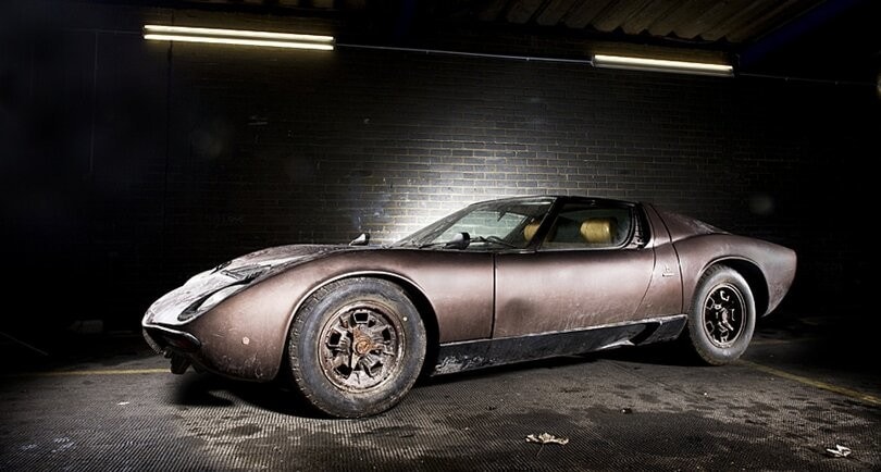 L'incredibile storia della Lamborghini Miura abbandonata per 40 anni