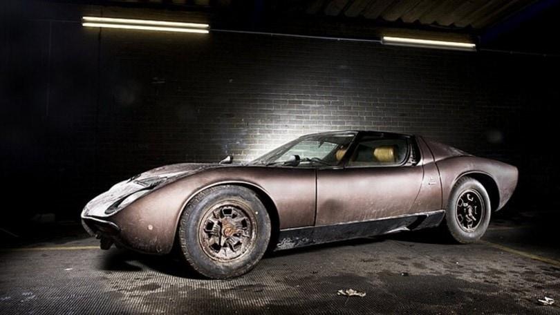 L'incredibile storia della Lamborghini Miura abbandonata per 40 anni