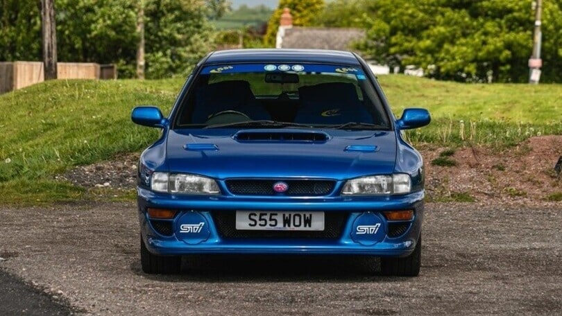Subaru Impreza 22B STi, all'asta un esemplare del 1998