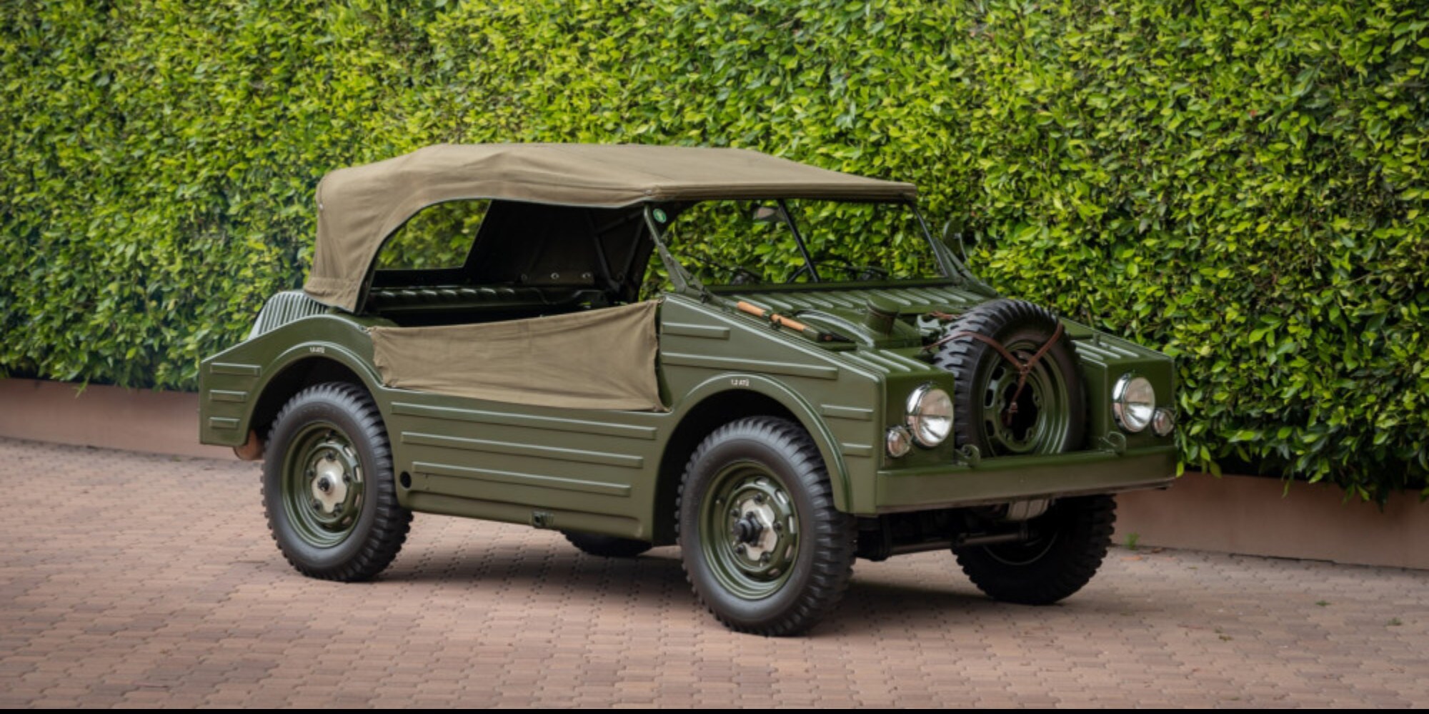 Asta per una Porsche militare, la 597 Jagdwagen del 1955