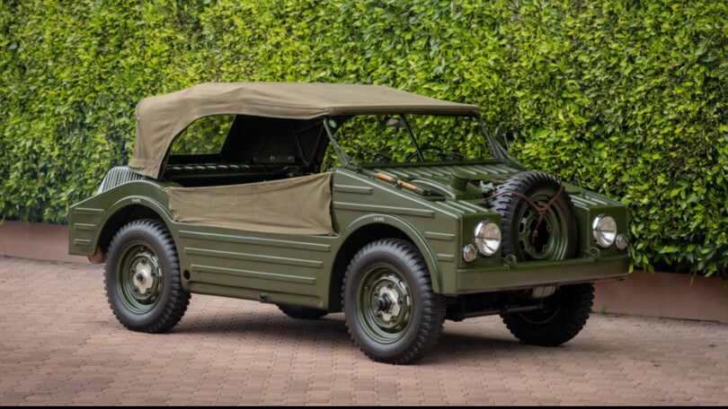 Asta per una Porsche militare, la 597 Jagdwagen del 1955