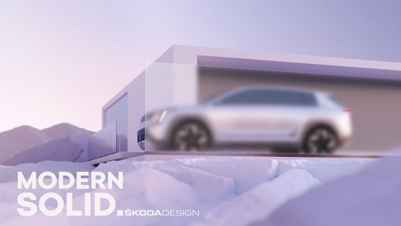 Skoda VISION 7S, un nuovo schizzo anticipa il futuro del design del marchio