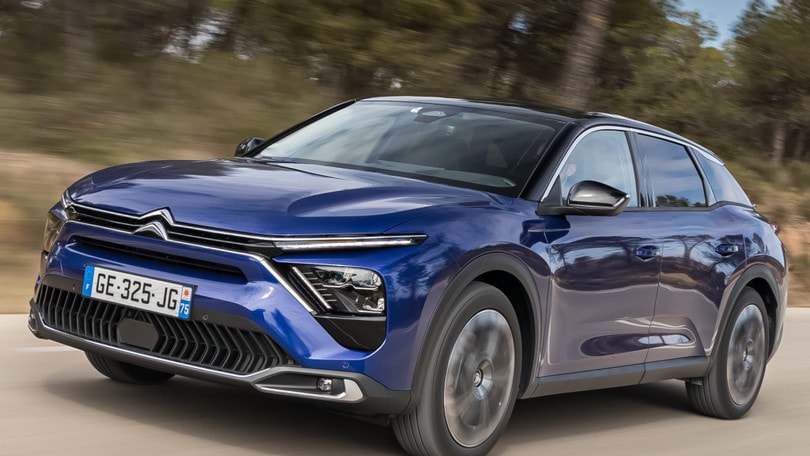 Citroen C5 X, la prova