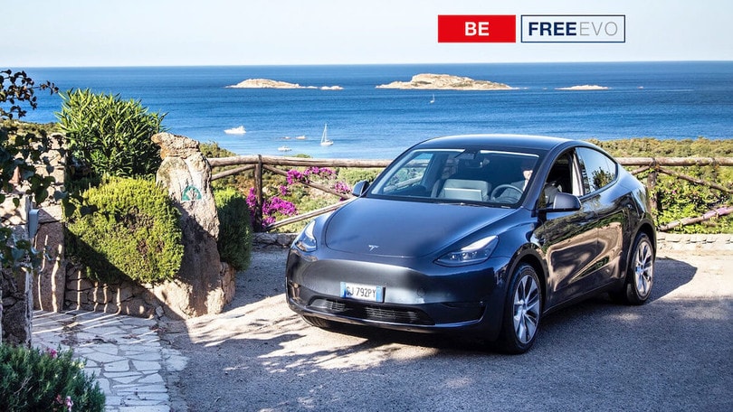 Tesla Model Y a noleggio con Leasys senza anticipo e flessibile