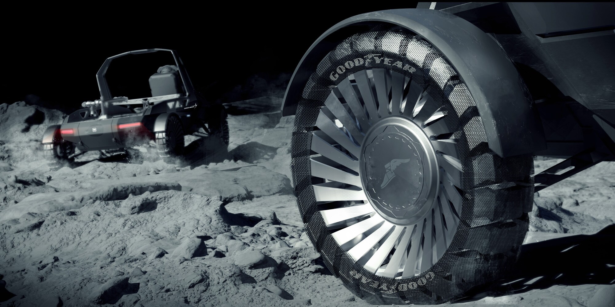 Goodyear e Lockheed Martin al lavoro per un nuovo rover lunare