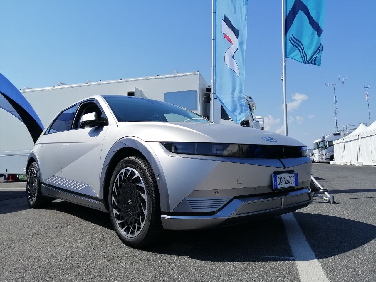 Ioniq 5, 300 cavalli scatenati a Vallelunga
