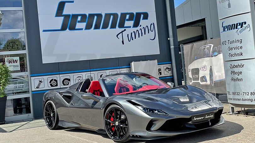 Ferrari F8 Spider, il tuning by Senner