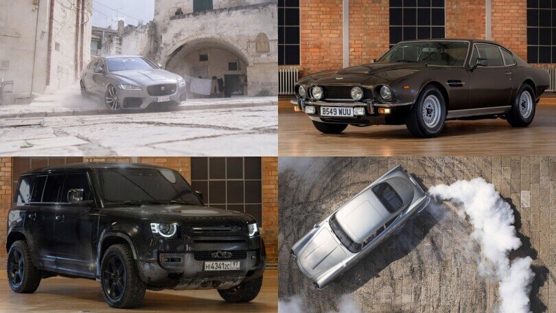 007, asta da capogiro per Jaguar, Aston Martin e Land Rover di "No Time to Die"