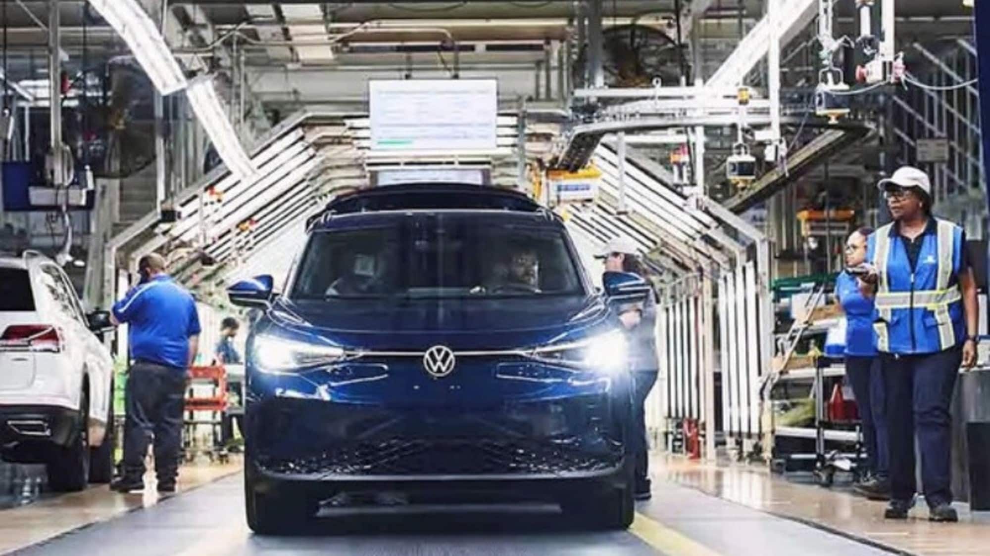 Volkswagen ID.4: nuova produzione nella fabbrica del Tennessee