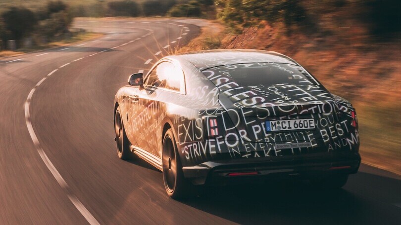 Rolls Royce Spectre, lo sviluppo