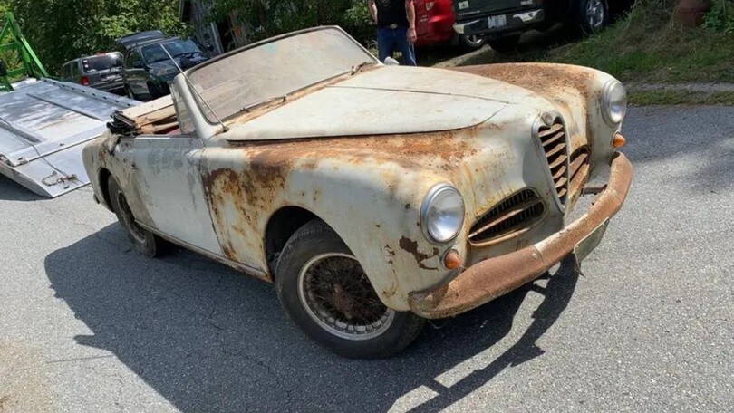 Clamoroso ritrovamento: rara Alfa Romeo ad un prezzo da paura