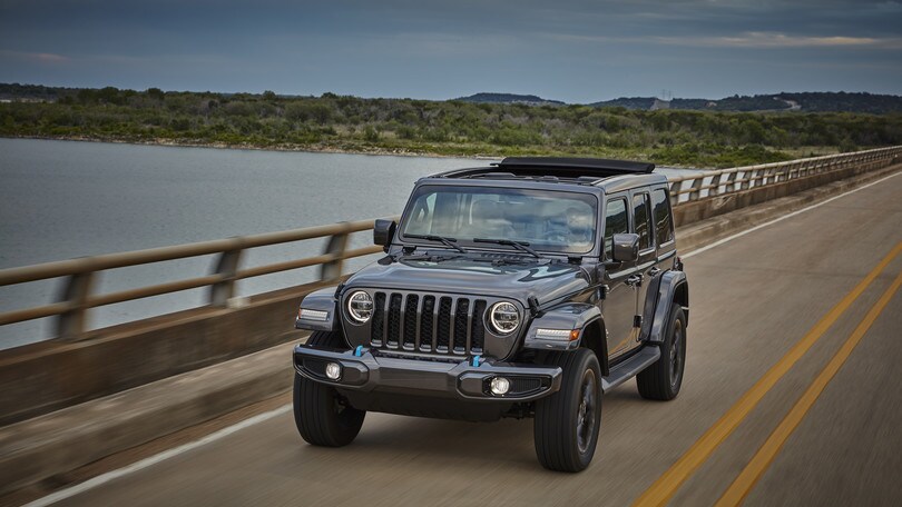 Jeep Wrangler 4xe, la prova