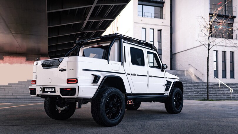 Brabus Mercedes Classe G Superwhite, tuning in bianco