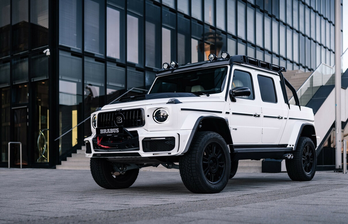 Brabus Mercedes Classe G Superwhite, o la ami o la odi