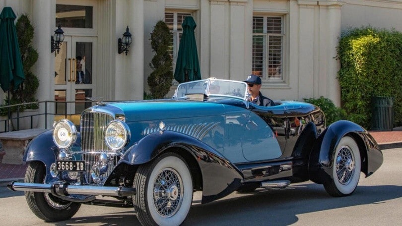 Al Pebble Beach sale sul podio la Duesenberg del 1932