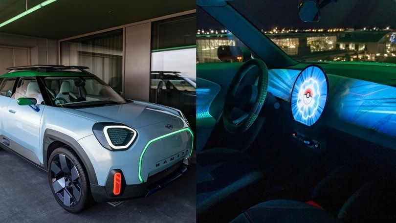 Mini, con la nuova Iceman il viaggio è nel mondo dei Pokémon