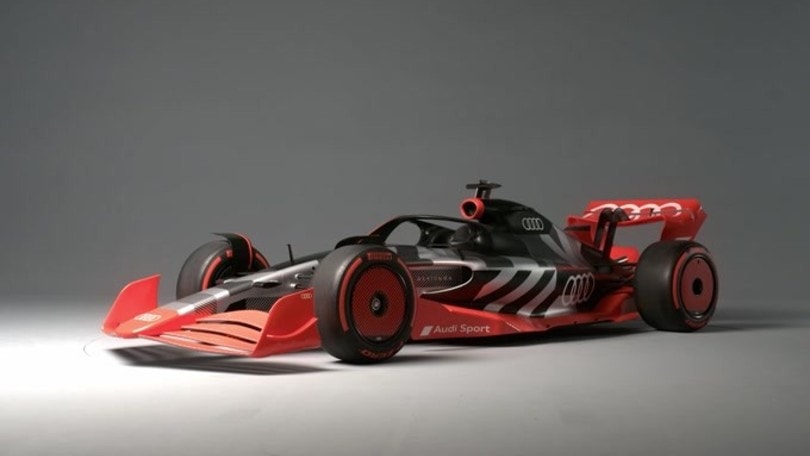 Audi, ecco la livrea della Formula 1 per il 2026 VIDEO