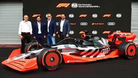 Audi: la livrea che userà in F1 nel 2026