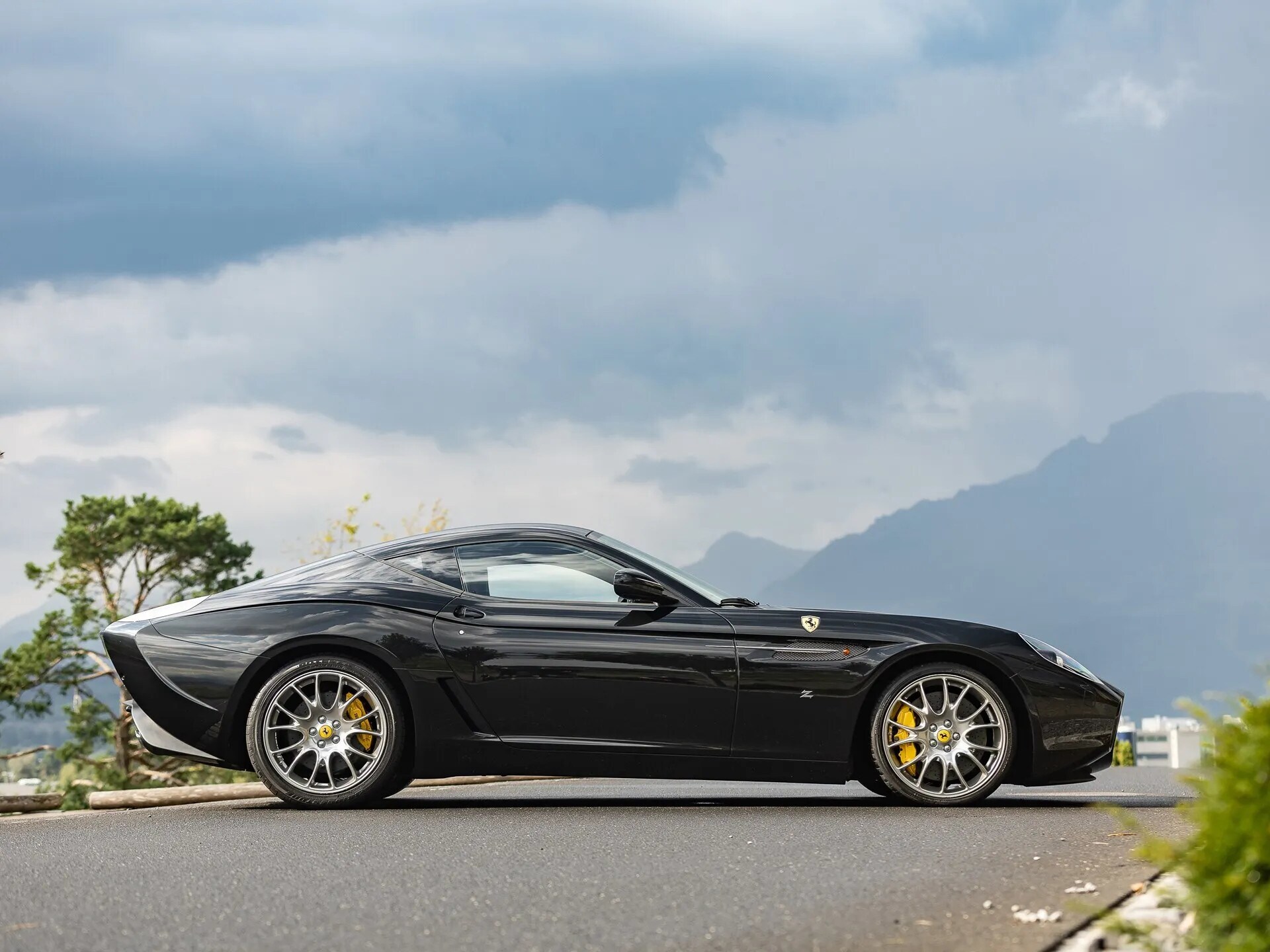 Una rarissima Ferrari GTZ Nibbio By Zagato in vendita all'asta 