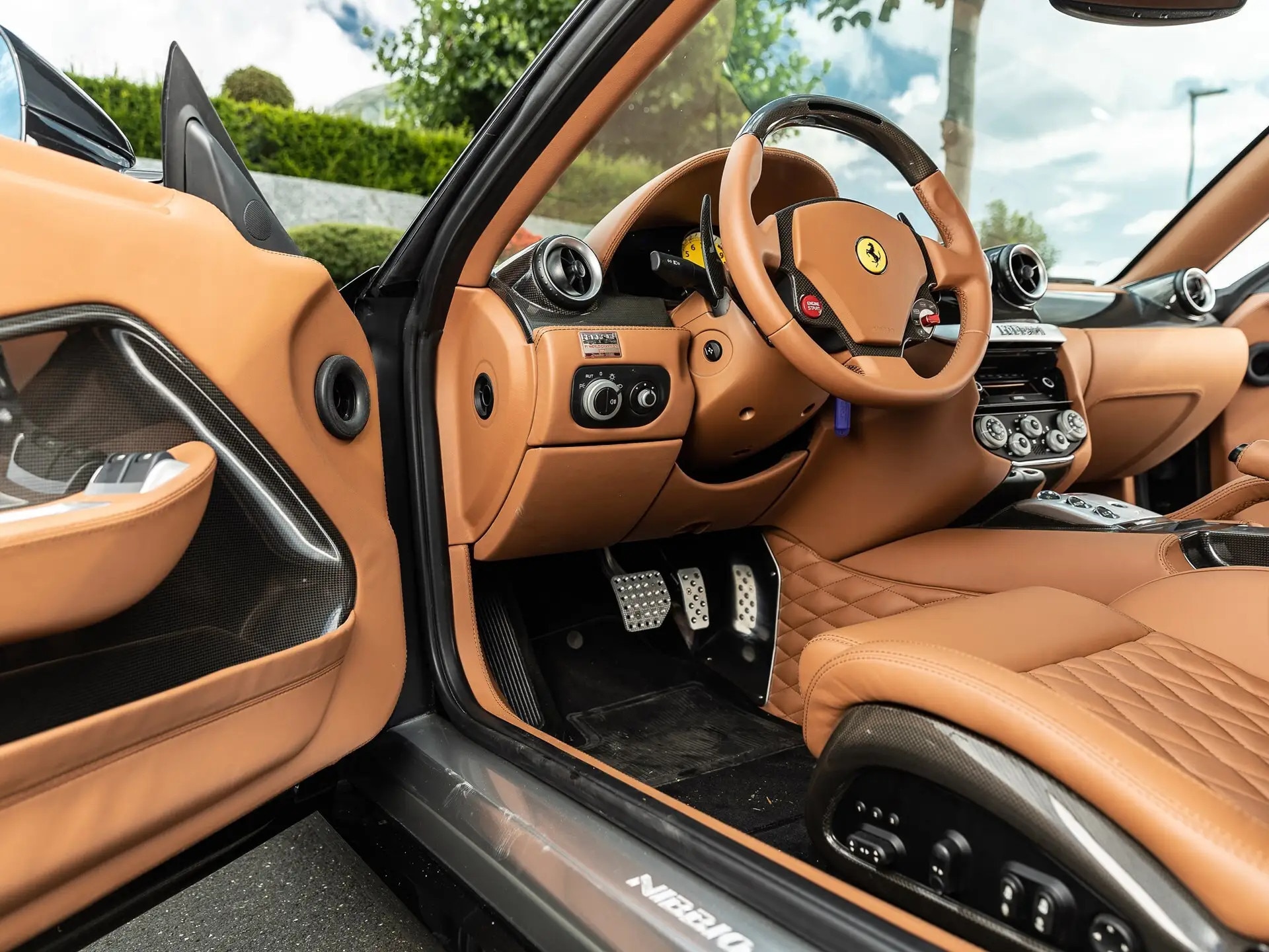 Una rarissima Ferrari GTZ Nibbio By Zagato in vendita all'asta 