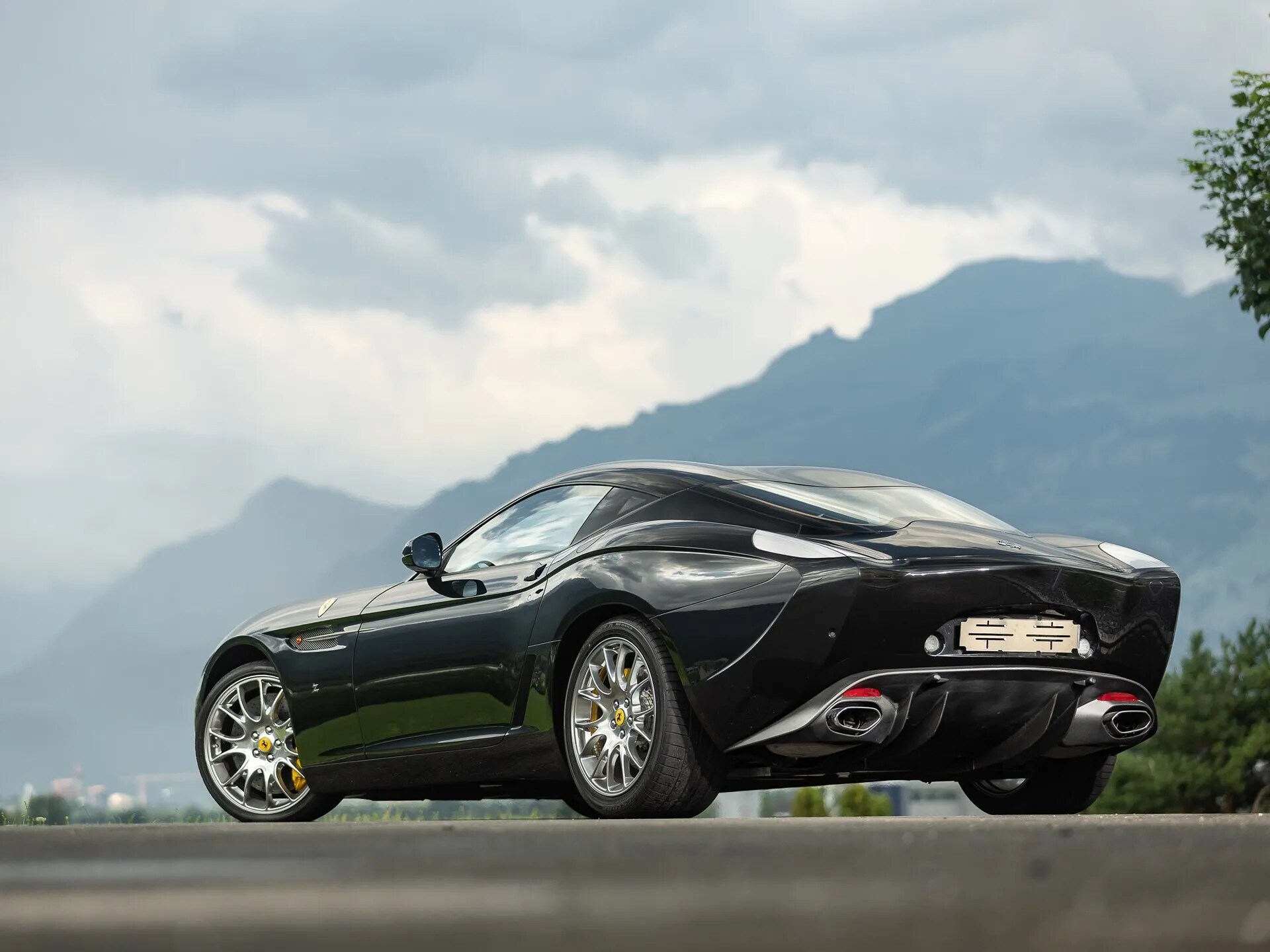 Una rarissima Ferrari GTZ Nibbio By Zagato in vendita all'asta 