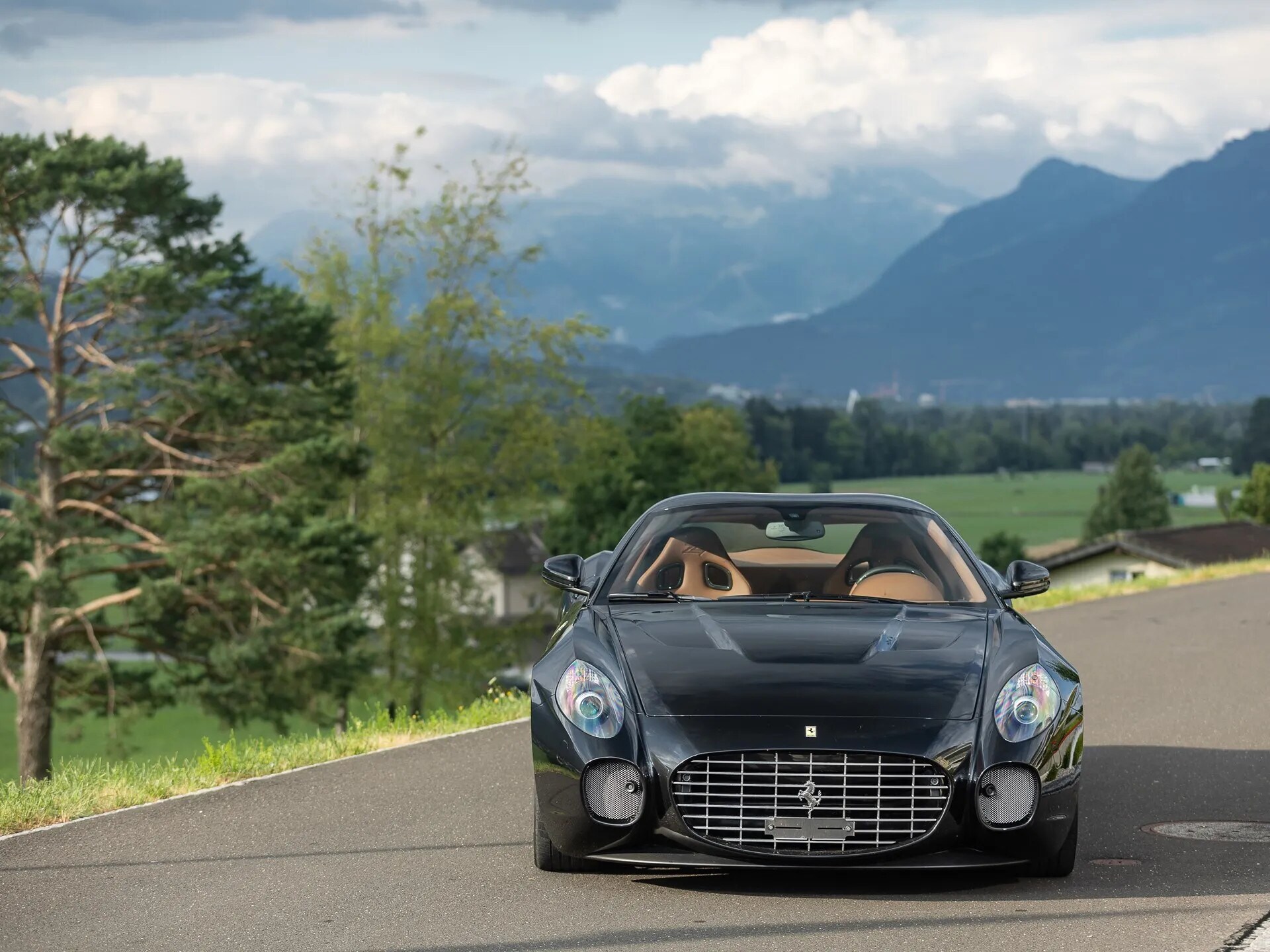 Una rarissima Ferrari GTZ Nibbio By Zagato in vendita all'asta 