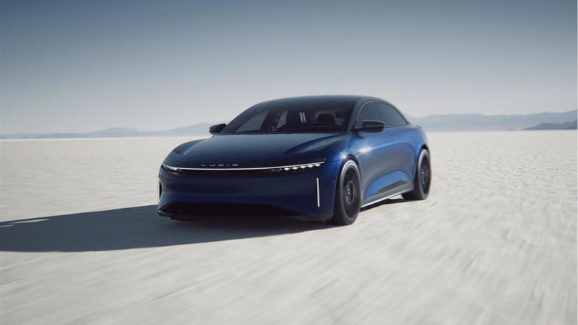 Lucid Air Sapphire, super berlina elettrica da 1.200 cv