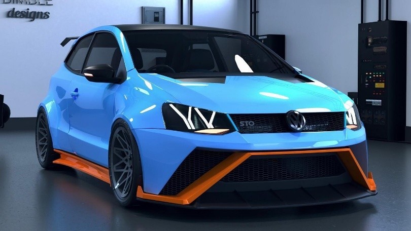 La Volkswagen Polo che crede di essere una Lamborghini Huracan
