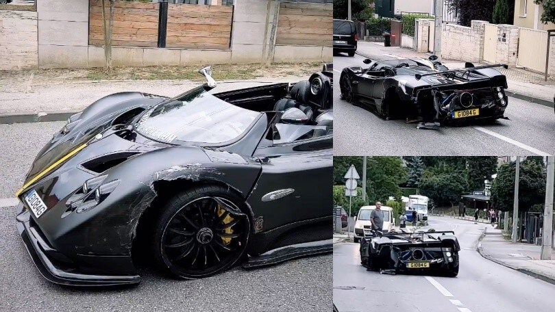 Pagani Zonda distrutta: l'incidente in Croazia fa il giro del web