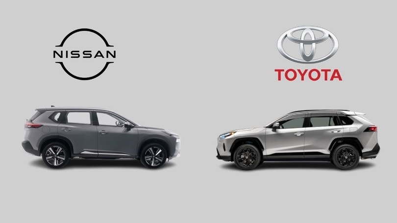 Nissan X-Trail vs Toyota RAV4, i dati a confronto tra i suv C superiori