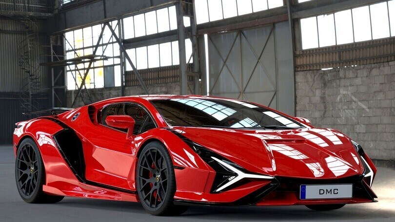 Lamborghini Revuelto, il tuning di DMC anticipa nuova Aventador