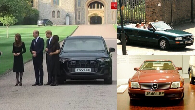 Da Lady Diana a William e Harry: la passione "reale" per le auto tedesche