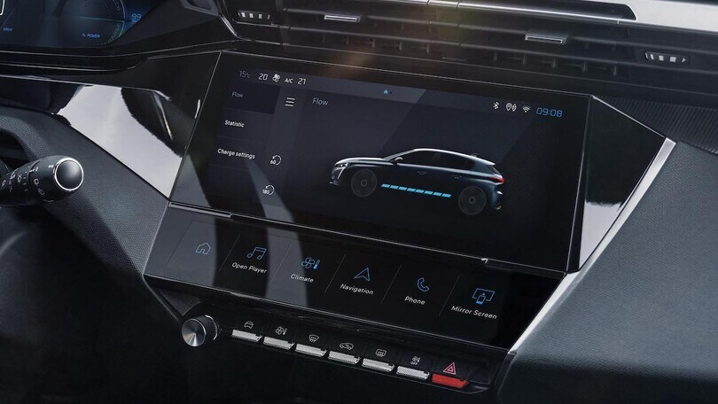 Peugeot 308 elettrica