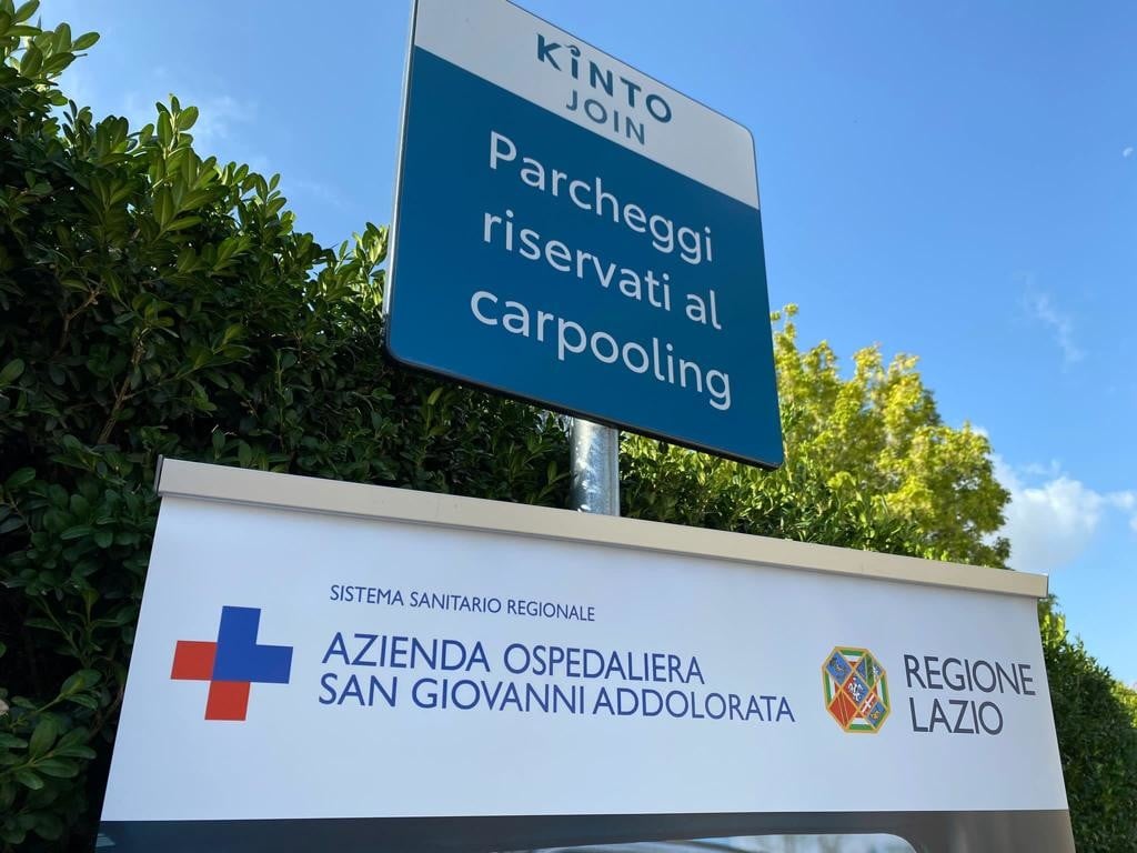 L’ospedale S. Giovanni di Roma sceglie KINTO per la mobilità sostenibile dei dipendenti
