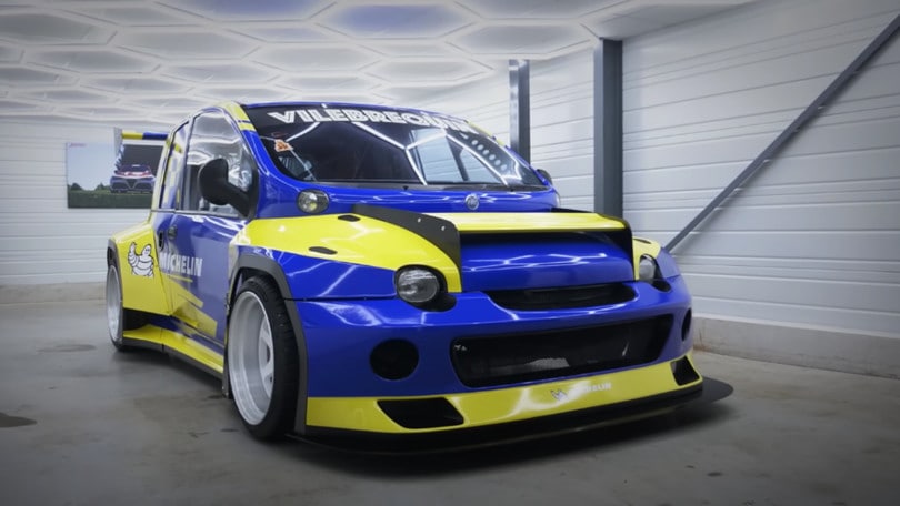 Fiat 1000tipla, al Salone di Parigi la Multipla da 1.000 cavalli