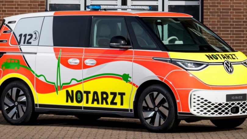 Volkswagen ID.Buzz, presentata la versione ambulanza del van elettrico