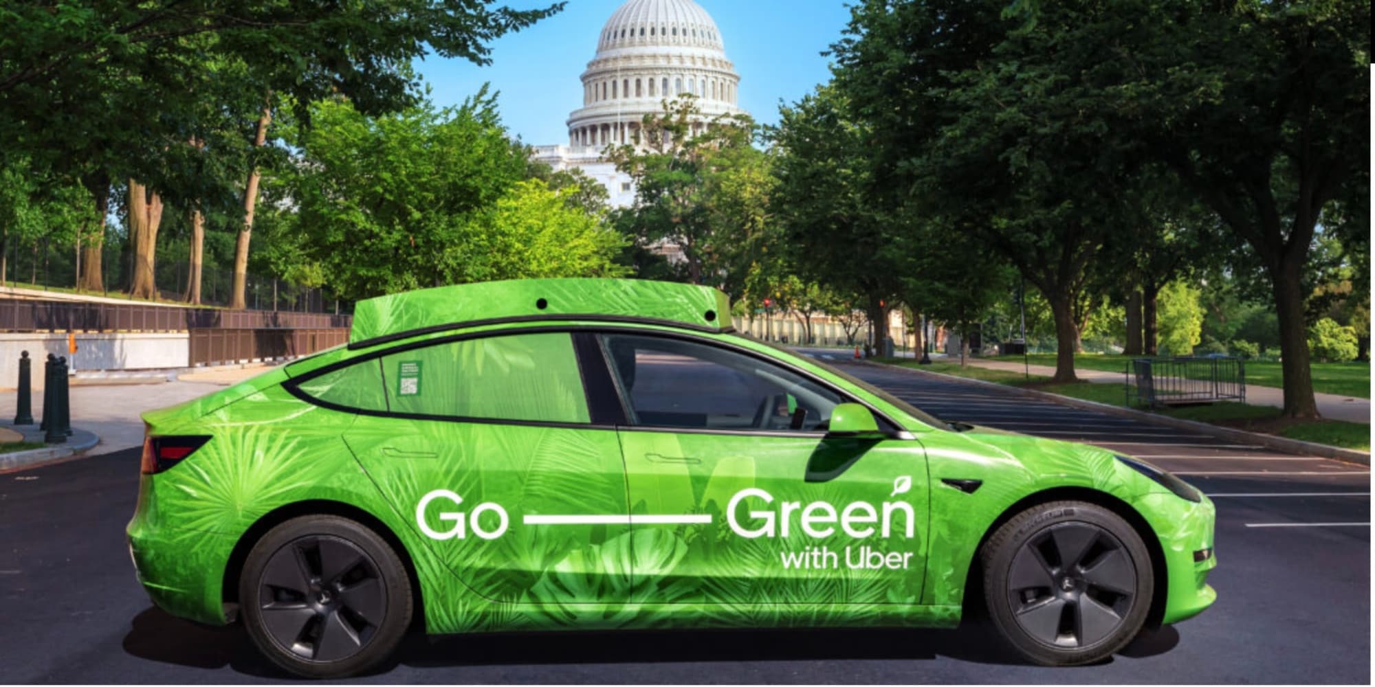 Uber, solo auto elettriche dal 2030