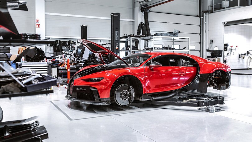 Bugatti usate, arriva l'offerta ufficiale su Chiron e Veyron